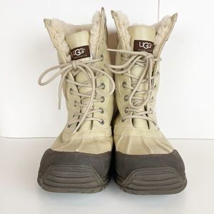UGG beige snow boots